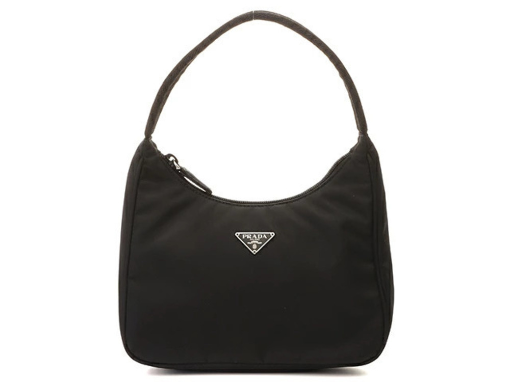 Prada black Tessuto shoulder bag